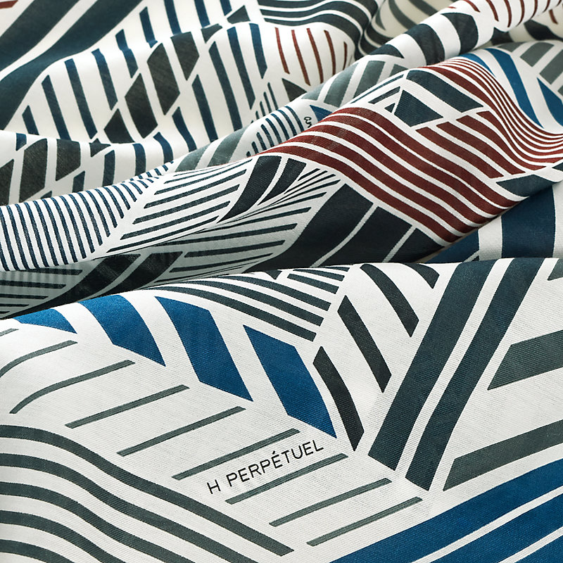 H Perpetuel scarf 65 - White | Hermès Mainland China